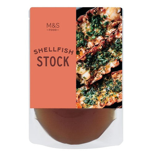 M&S shellfish stock 500ml (British brand)