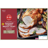 M&S British Oakham Turkey Breast Joint Boneless Frozen