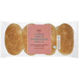 M&S Mini White Submarine Rolls 8 per pack, imported from the UK
