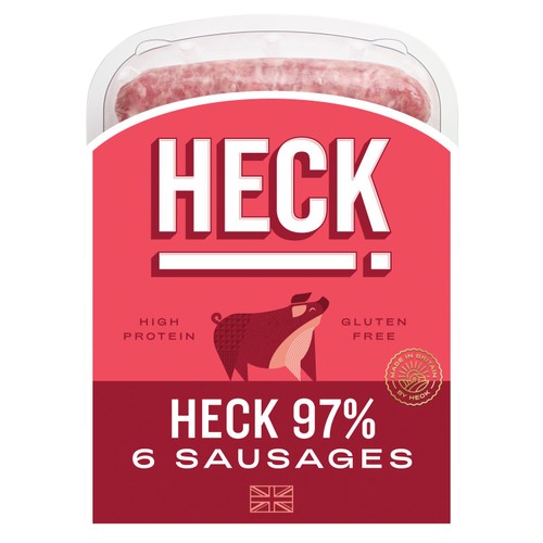 HECK! 97% Pork Gluten Free Sausages