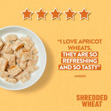 Nestle Shredded Wheat Bitesize Apricot cereal 450g (British brand)