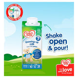 Cow & Gate 3 Toddler Milk Formula Liquid Ready to Feed 1-3 Years Multipack
