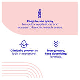 E45 Daily Moisturiser Spray Dry Sensitive 200ml - British product