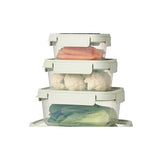 LocknLock NestnLock Sage Green food storage container set 3pc, UK version