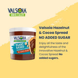 Valsoia hazelnut spread no added sugar 200g, UK version