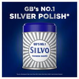 Silvo Metal Polish Cleaner Wadding 150ml (British brand)