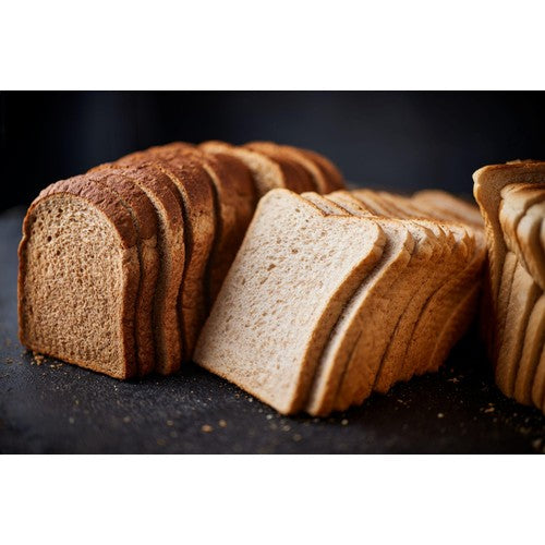 M&S white bread medium sliced 800g, imported from the UK