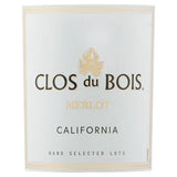 Clos Du Bois Merlot wine 75cl - British product