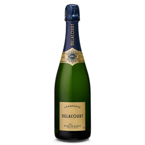 M&S Delacourt Blanc de Blanc Vintage Champagne 75cl, imported from the UK