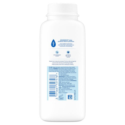Johnson's Baby natural cornstarch baby powder 100g, UK version