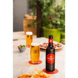 Estrella Damm premium lager 4 x 330ml bottles - British product