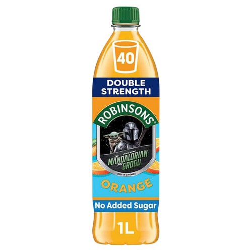 Robinsons orange squash concentrate 1L, imported from the UK