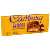Cadbury milk chocolate bar caramel nut crunch 200g - British product