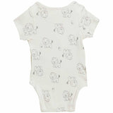 MS 7pk Lion Bodysuits New Born Grey Mix
