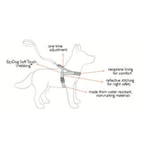 EzyDog Quick Fit Red Dog Harness Small