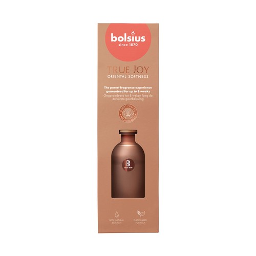 Bolsius True Joy Diffuser Oriental Softness reed diffuser - British product