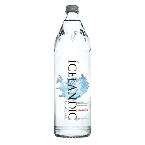 Icelandic sparkling mineral water 750ml, UK version