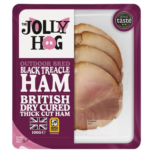 Jolly Hog black treacle ham 100g (British brand)