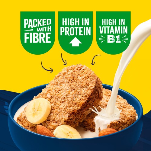 Weetabix Protein cereal box imported from the UK