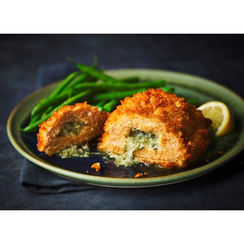 M&S Vegan No Chicken Kyiv 280g, imported from the UK