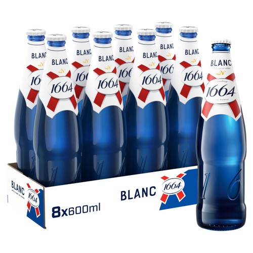 Kronenbourg 1664 Blanc lager 600ml - British product