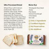 Biona Organic Rye Chia Flax Bread 500g - British product