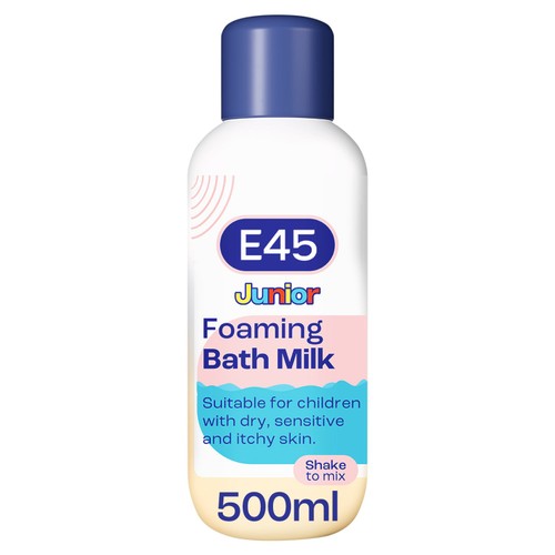 E45 Dermatological Junior Foaming Bubble Bath Milk - Baby  Kids Wash