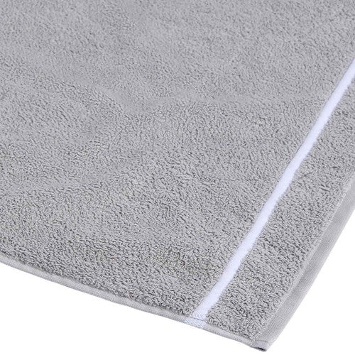 M&S Baretta Stitch hand towel Grey/White - British product