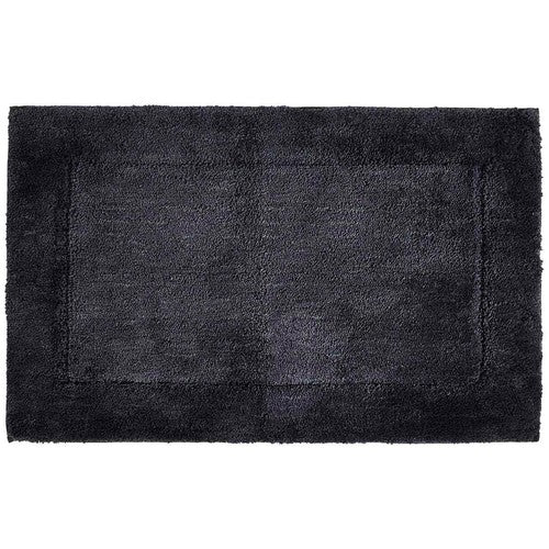 Super Soft Quick Dry Bath Mat with Non-Slip Back, One Size, Dark Charcoal