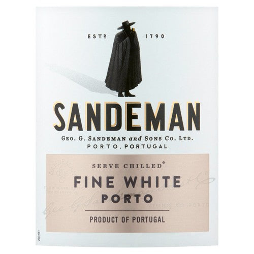Sandeman White Port 75cl (British brand)