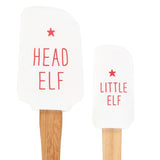 Head Elf & Little Elf Silicone Spatula Set