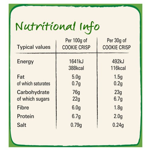 Nestle chocolate flavour crispy wheat and maize breakfast cereal 500g - British product