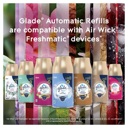 Glade Automatic Spray Refill Clean Linen Air Freshener
