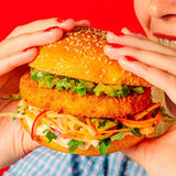 Moving Mountains no chicken burger 180g, imported from the UK