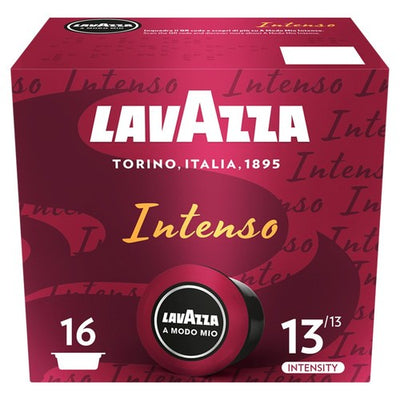 M&S Lavazza A Modo Mio Compostable Intenso Coffee Capsules 16 Pack- Buy online at McGrocer