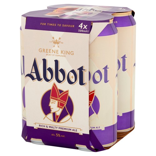 Greene King Abbot Ale Rich & Malty premium ale - British product