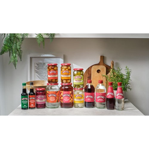 Sarsons distilled malt vinegar 5L plastic bottle packaging (British brand)