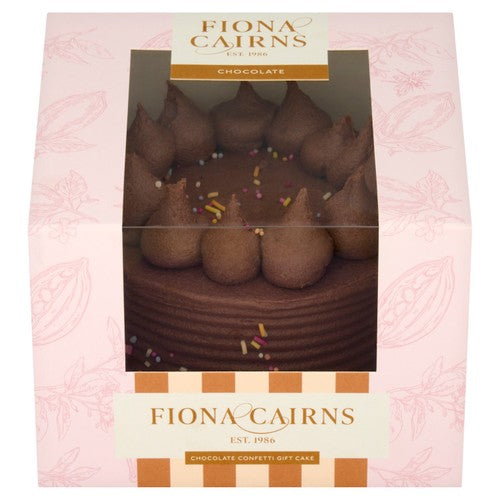 Fiona Cairns mini chocolate confetti cake serves 4 - British product