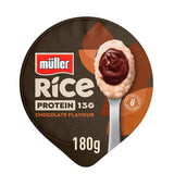 Müller Rice Protein Chocolate Pudding (British brand)