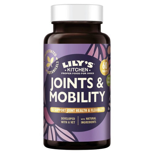 Lily's Kitchen joint supplement 60 tablets, imported from the UK