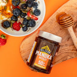 Hilltop Honey Manuka MGO50+ honey 225g, UK version