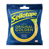 Sellotape Original Golden 24mm x 50m adhesive tape (British brand)