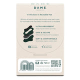 DAME reusable regular period pad 20.5cm - British product