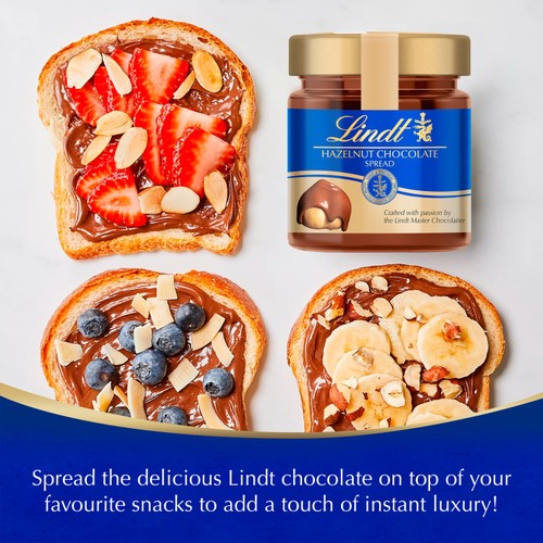 Lindt hazelnut chocolate spread 200g, UK version