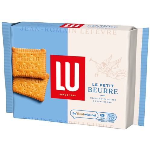 LU Petit Beurre Salted Butter Biscuits 168g, UK version