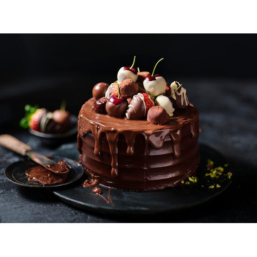 M&S decorate your own chocolate cake, imported from the UK
