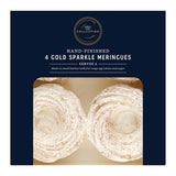 M&S 4 Gold Sparkle Meringues