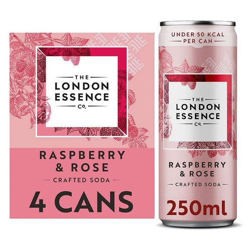 London Essence Co. Raspberry & Rose Soda