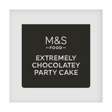 M&S milk chocolate party cake 1.45kg, imported from the UK