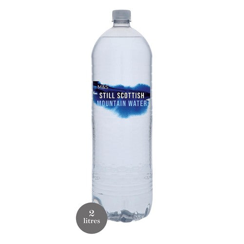 M&S Still Scottish Mountain Water, imported from the UK